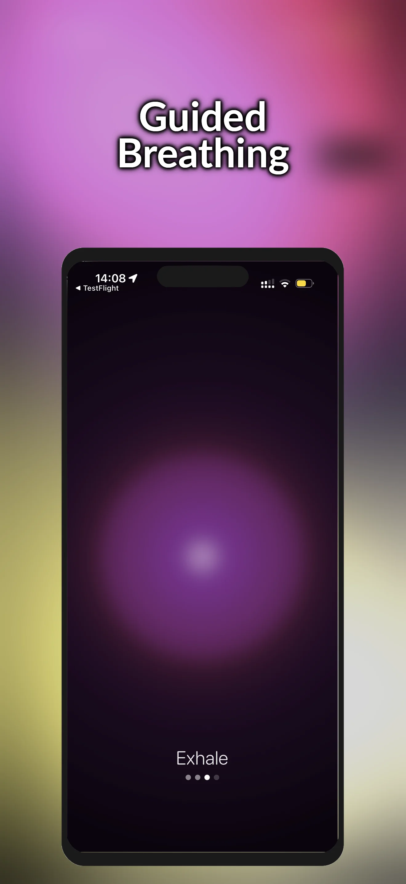 Light Njoy breath sync mode with pulsing light